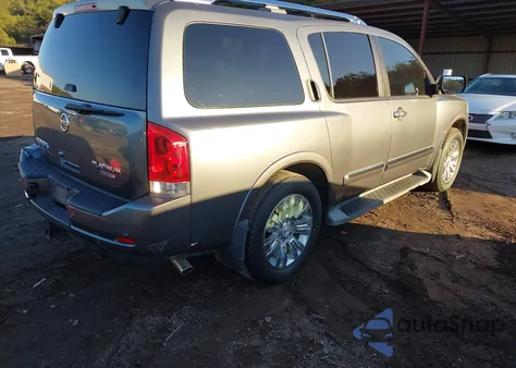 2015 Nissan Armada Platinum from USA, damaged, VIN 5N1BA0NF9FN616094
